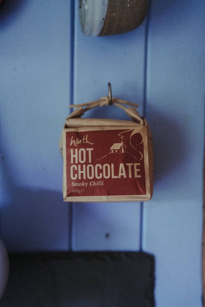 Harth Smoky Chilli Hot Chocolate 400g, Organic Fair Trade Cocoa