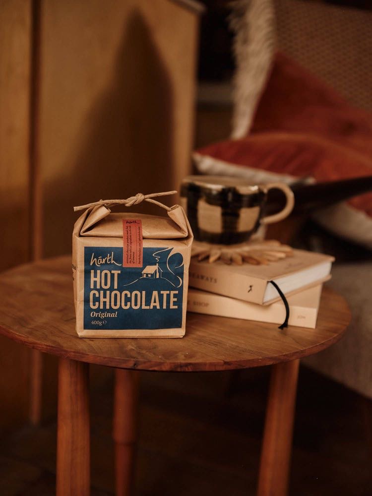 Harth Original Swiss Hot Chocolate 400g, Organic Fair Trade Cocoa