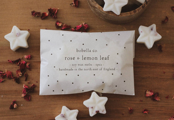 Rose & Lemon Leaf Soy Wax Melts