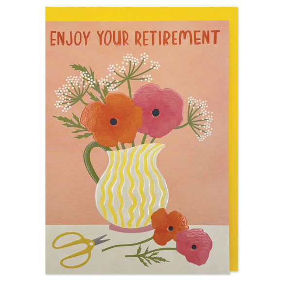 'Enjoy Your Retirement' Luxury Retirement Card