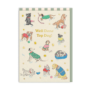 Top Dog Congratulations Card - Cath Kidston