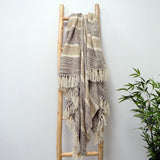 Savannah Herringbone Throw Blanket - 100% Recycled Materials