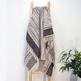Arizona Zig Zag Heavyweight Herringbone Throw Blankets