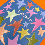 'Congrats' Star Greeting Card