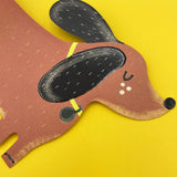 Dachshund Greeting Card