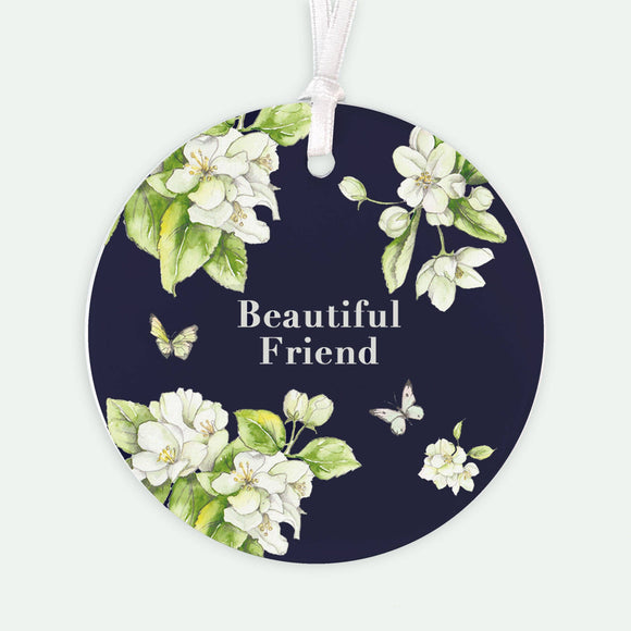 Beautiful Friend Keepsake Hanging Decoration - Birthday Gift