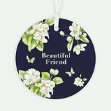 Beautiful Friend Keepsake Hanging Decoration - Birthday Gift