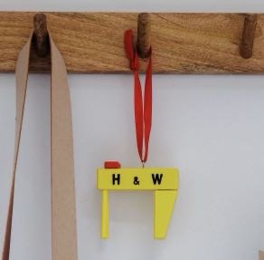H&W Crane Hanging Decoration - Cowfield Design
