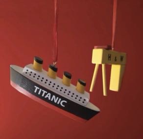 H&W Crane Hanging Decoration - Cowfield Design