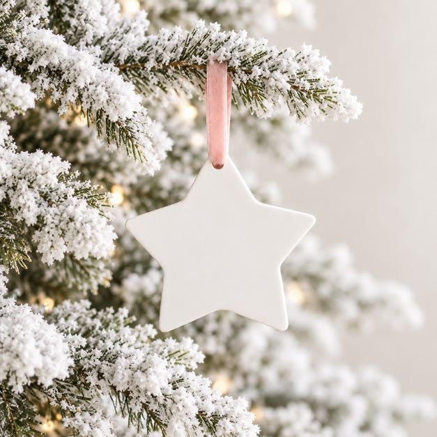 Christmas Star Painting Decoration, Kids Christmas craft