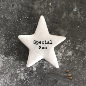 Special Son - Star Porcelain Token - East of India