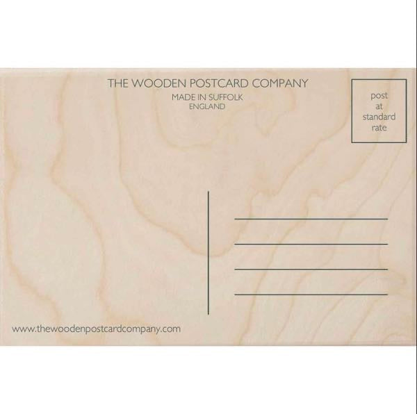 Herring Gull Wooden Postcard - The Wooden Postcard Company