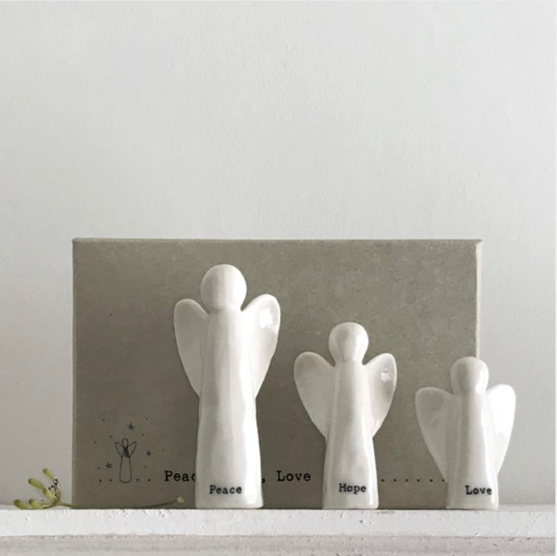 Set Of Three Guardian Angels - East Of India