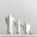 Peace’ ‘Hope’ and ‘Love set of 3 small standing angels