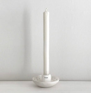 Home Porcelain Candle Holder - East Of India