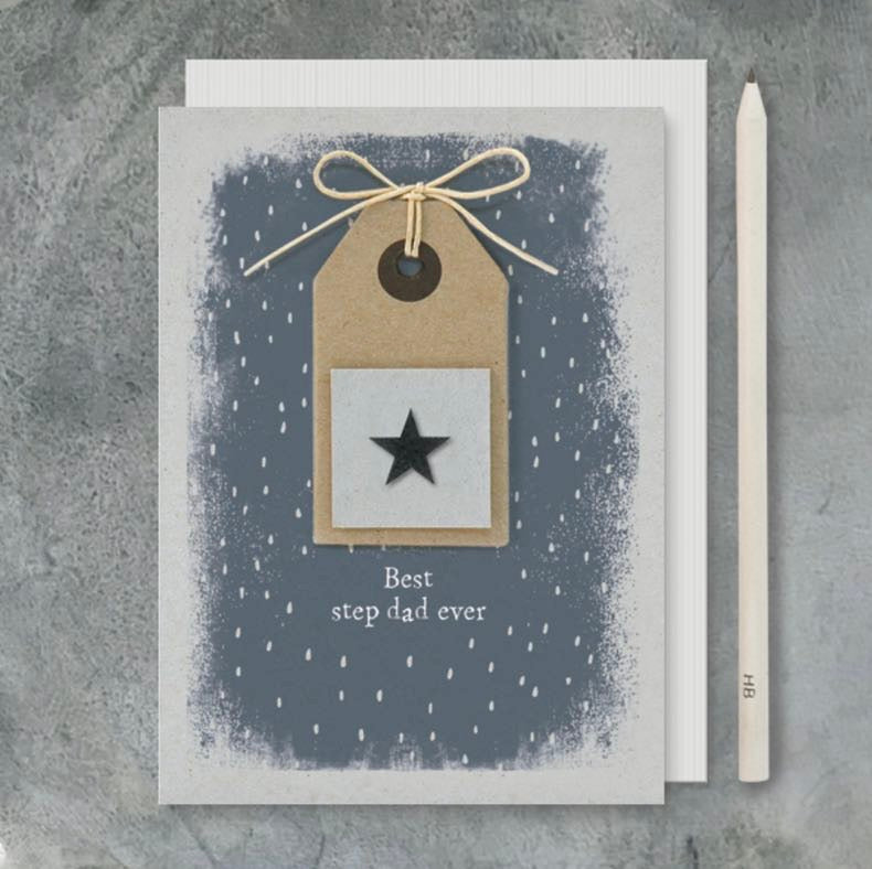 Best Step Dad Ever Card - East Of India