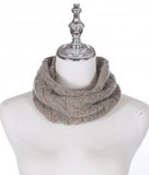 Women's Cable Snood Scarf