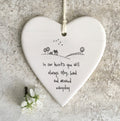 n our hearts you will always stay, loved and missed everyday hanging heart