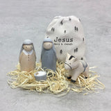 Nativity Bag Set, Jesus, Mary & Joseph - East Of India