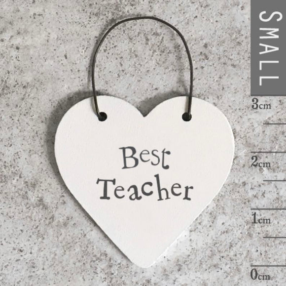 Best Teacher' Little Heart Sign - East Of India