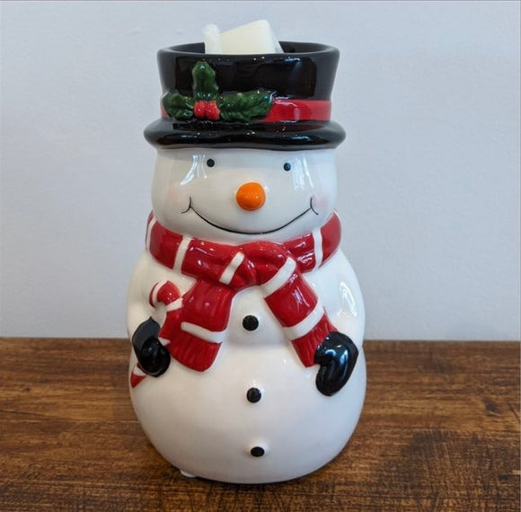 Snowman Christmas Wax Melt Burner
