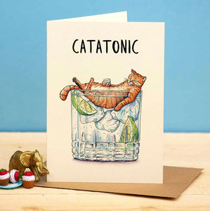Catatonic Card - Everyday Card - Bewilderbeest