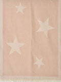 Pink Stars Blanket Scarf