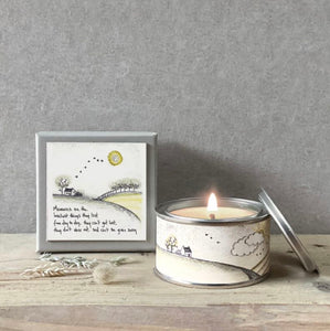 'Memories Are The Loveliest' Boxed Candle - East of India