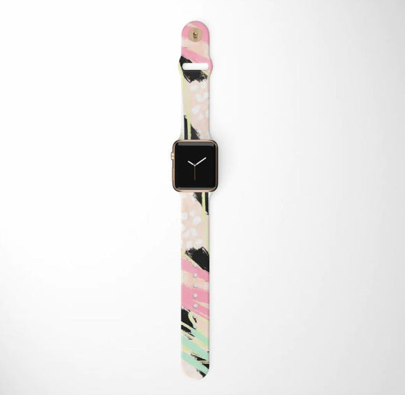 Abstract Vibes Apple Watch Strap - Coconut Lane