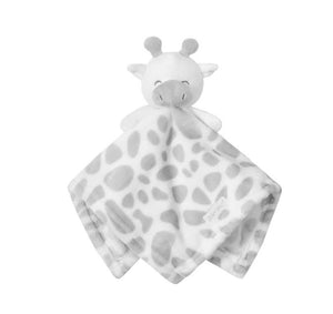 Baby Giraffe Comforter - Grey & White