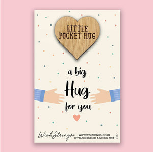 A Big Hug - Pocket Hug Keepsake Token - Wishstrings