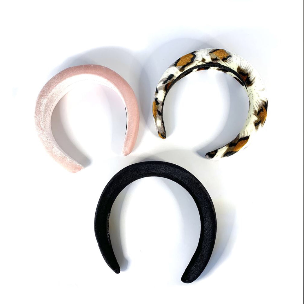 Animal Print Velvet Headband
