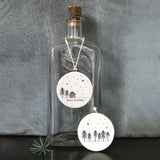 Cabin In The Wood Porcelain Bauble - East Of India