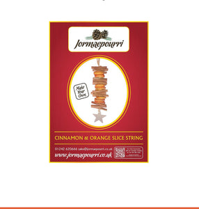 Cinnamon & Orange Slice String Craft Kit - Jormaepourri