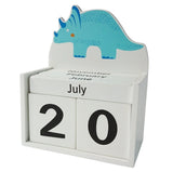 Dinosaur Block Calendar