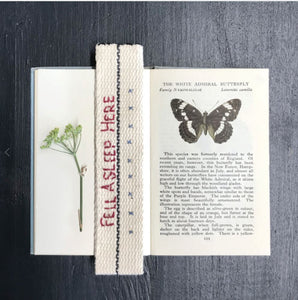East Of India - Fabric Bookmark