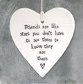 East of India ‘Friends are like Stars’ Hanging Heart
