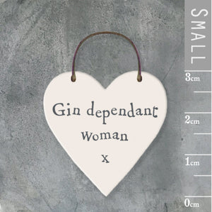 Gin Dependant, Little Heart Sign - East Of India