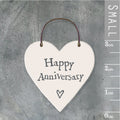 Happy Anniversary Little Heart Sign - East Of India