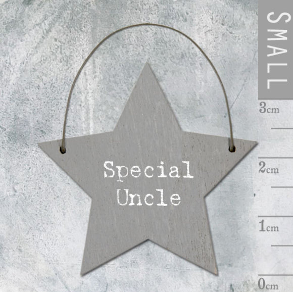 'Special Uncle' Mini Star Sign - East Of India