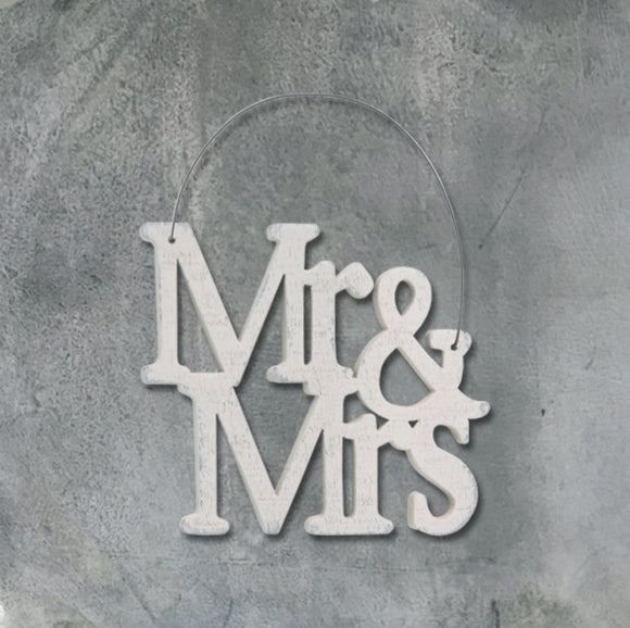East of India Mr & Mrs Hanging Sign