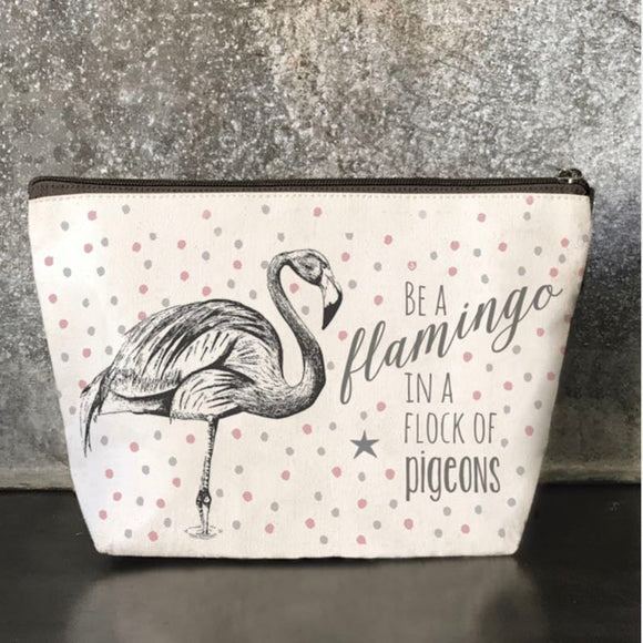Flamingo Cosmetic Bag - East Of India