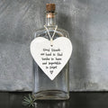 'Good Friends’ Porcelain Hanging Heart - East Of India