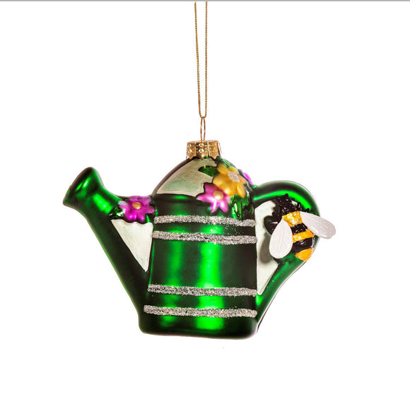 Watering Can Shaped Bauble - Sass & Belle