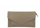 Italian Leather Sally Clutch Bag