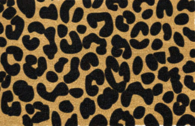 Leopard Print Welcome Doormat