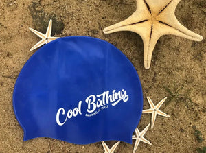 Logo Design Swim Cap - Royal Blue