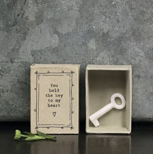 matchbox key - you hold the key to my heart