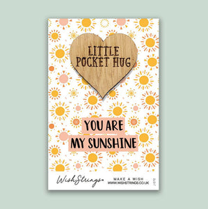 My Sunshine - Pocket Hug Keepsake Token - Wishstrings