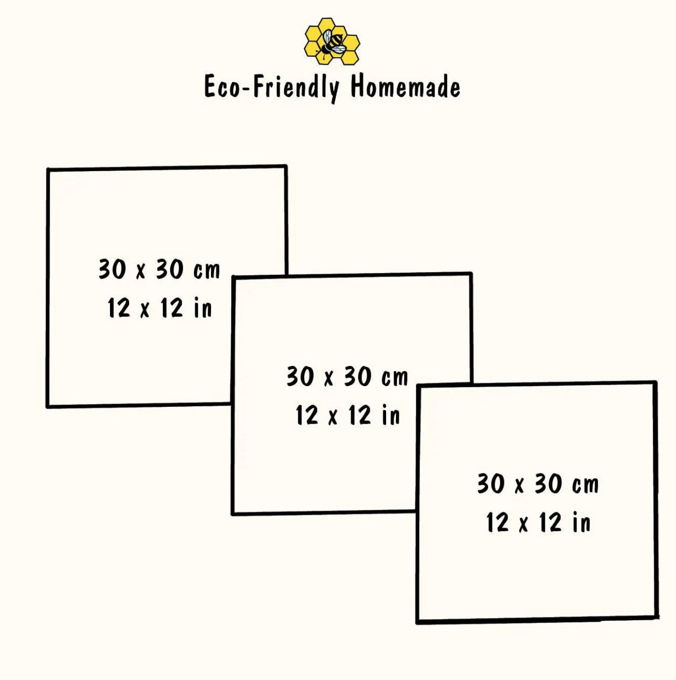 Organic Beeswax Wraps - Lemons & Cherries - Set Of 3 Large